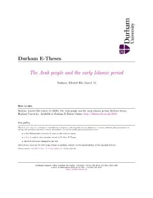 The Arab People and the Early Islamic Period