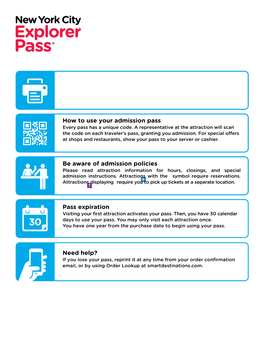 New York Explorer Pass Guidebook Included Attractions