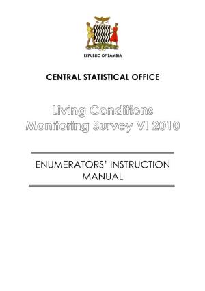 Enumerators' Instruction Manual