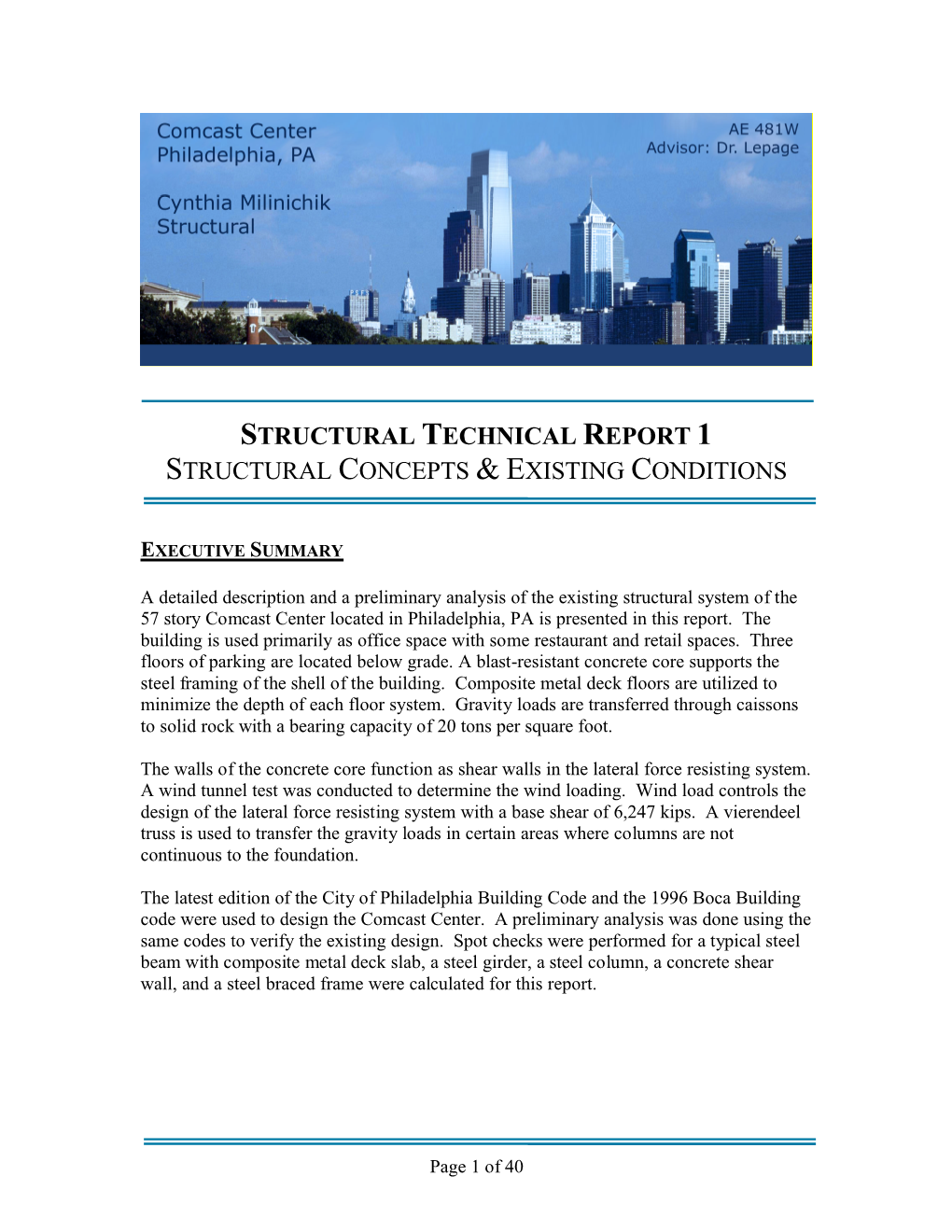 Tech Report 1