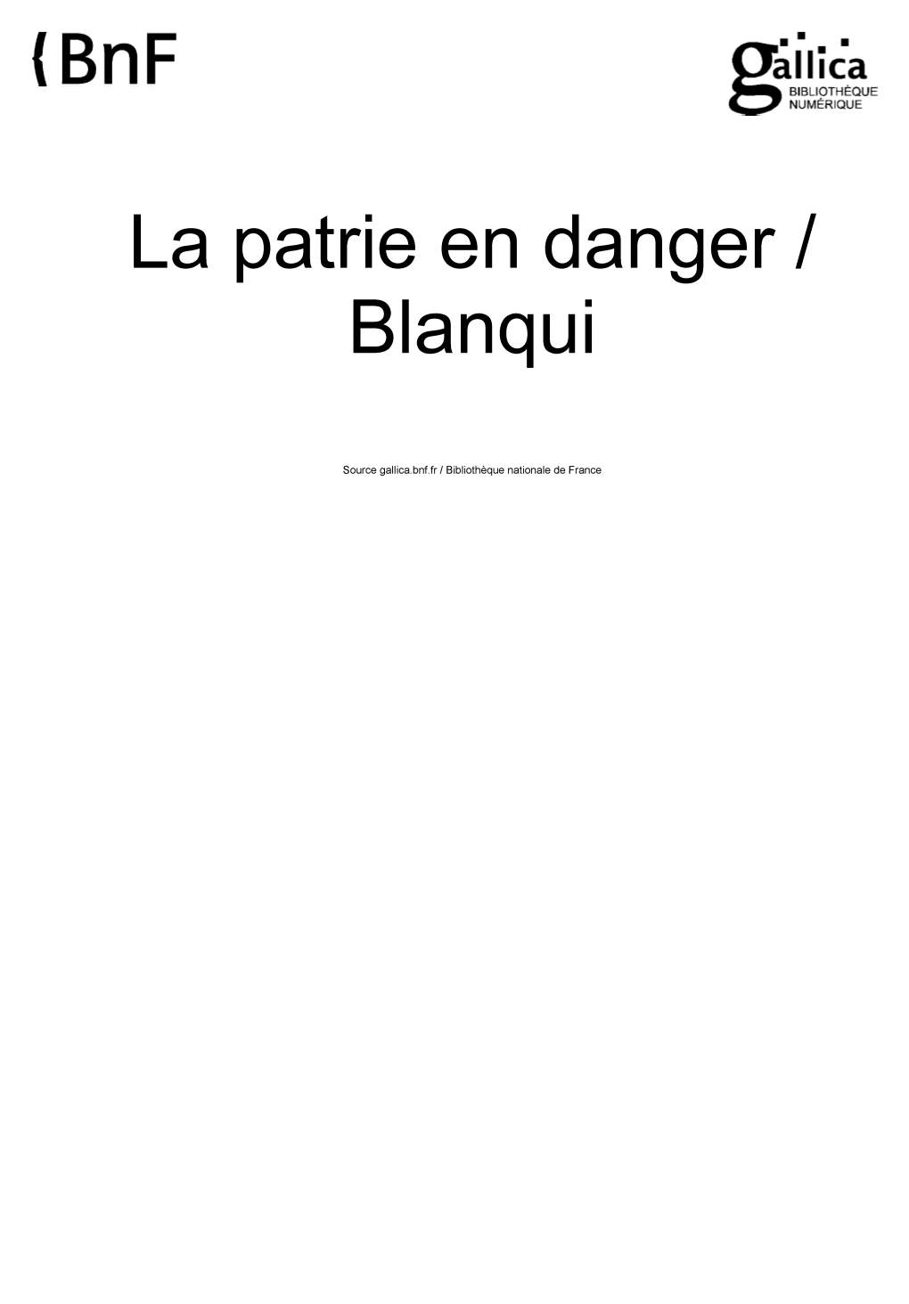 Source Ganica.Bnf.Fr / Bibliothèque Nationale De France Al Lica BIBLIOTHÈQUE NUMÉRIQUE