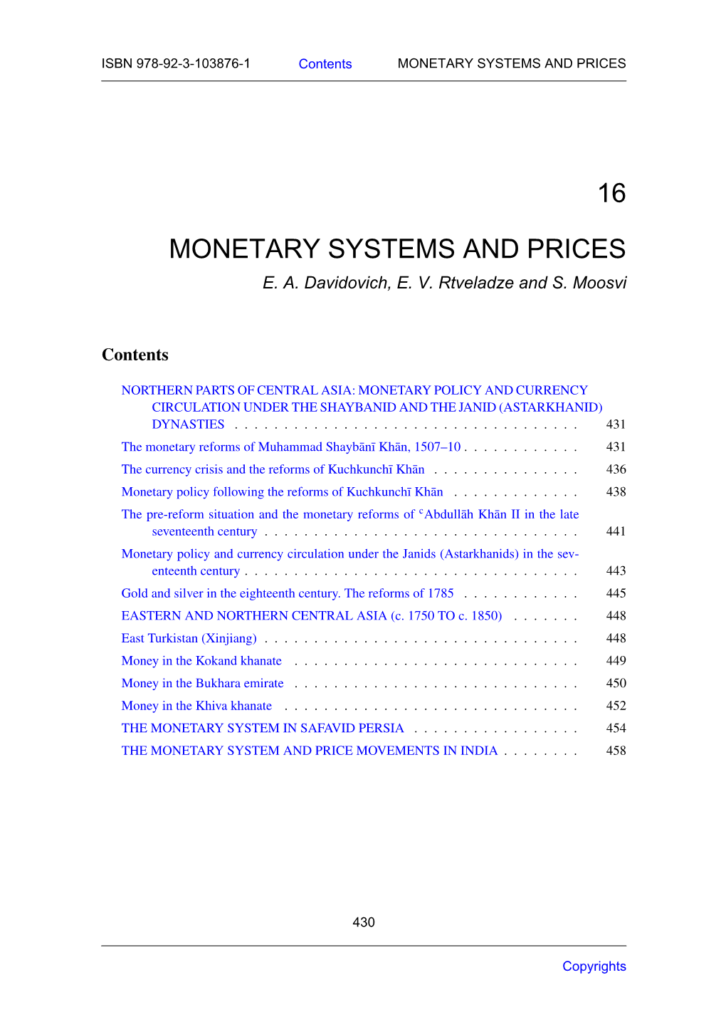 16 Monetary Systems and Prices