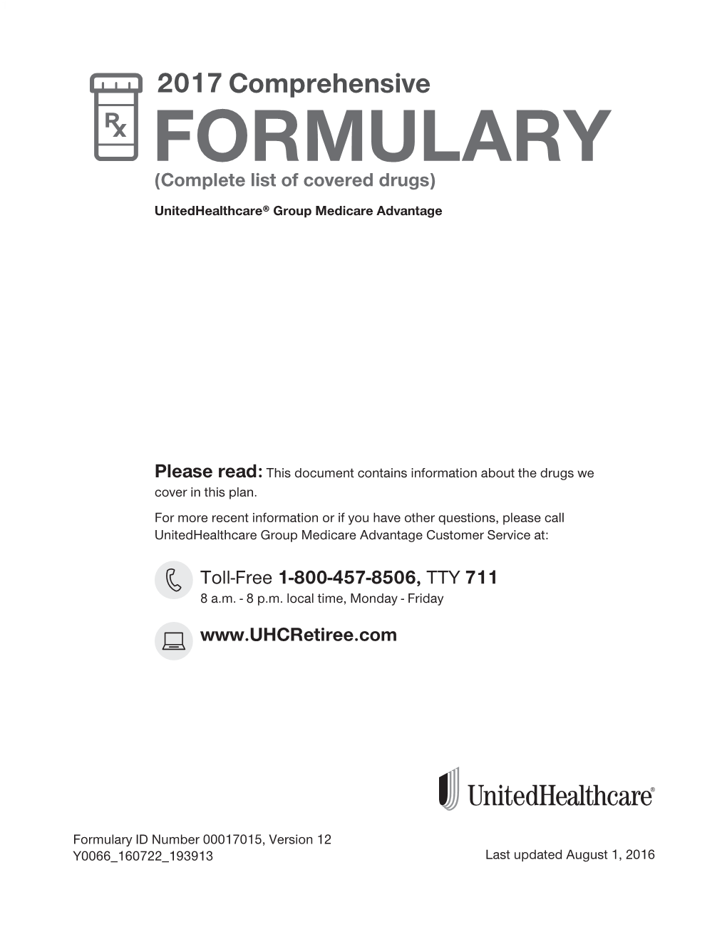 FORMULARY (Complete List of Covered Drugs)