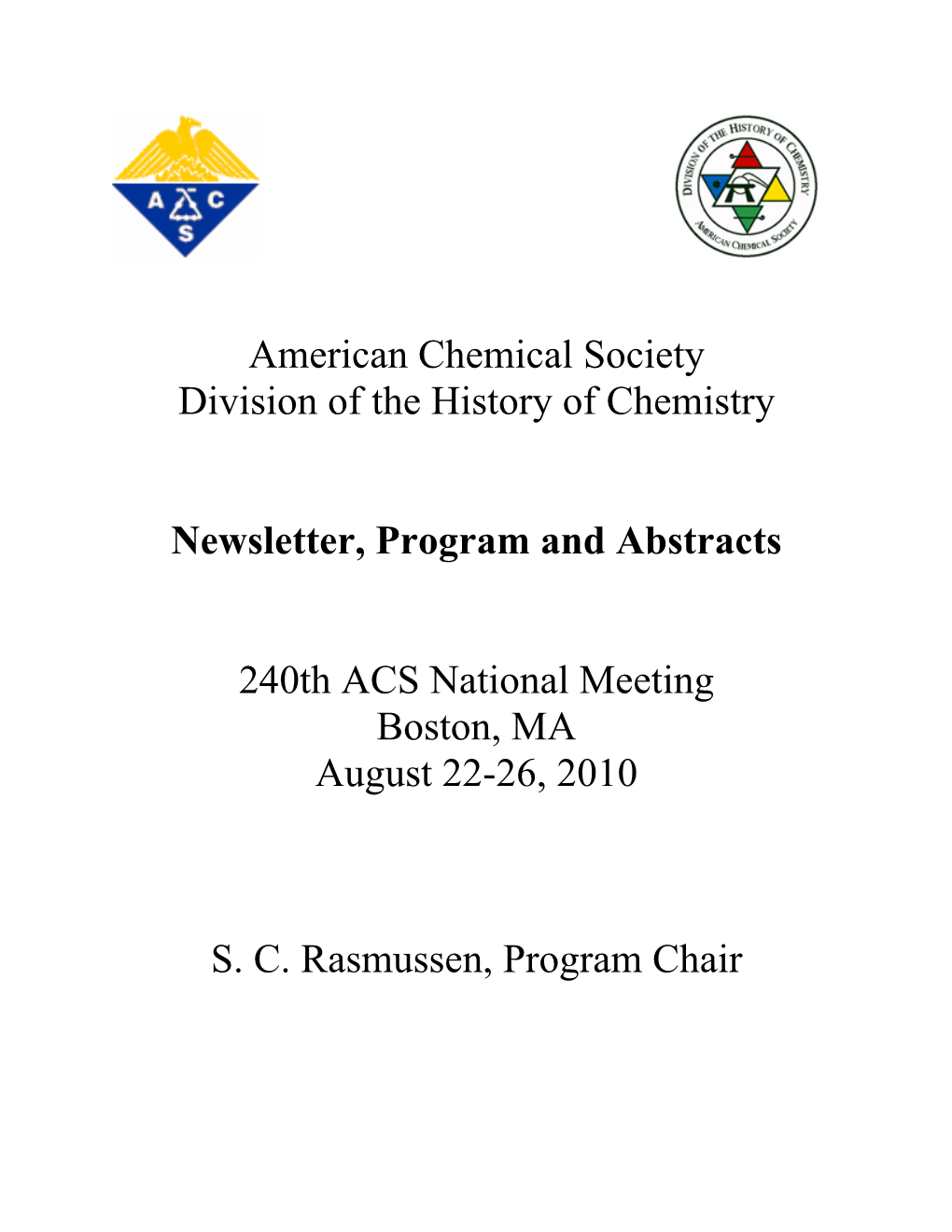 American Chemical Society Division of the History of Chemistry