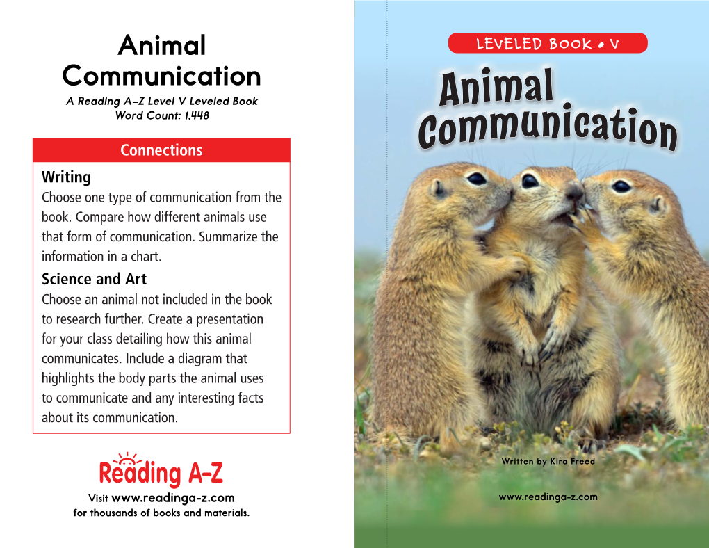 Communic Animal Communication Animal
