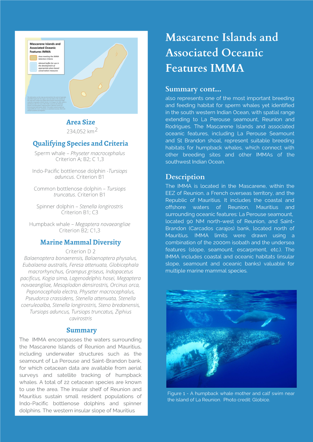 Mascarene Islands and Associated Oceanic Features IMMA