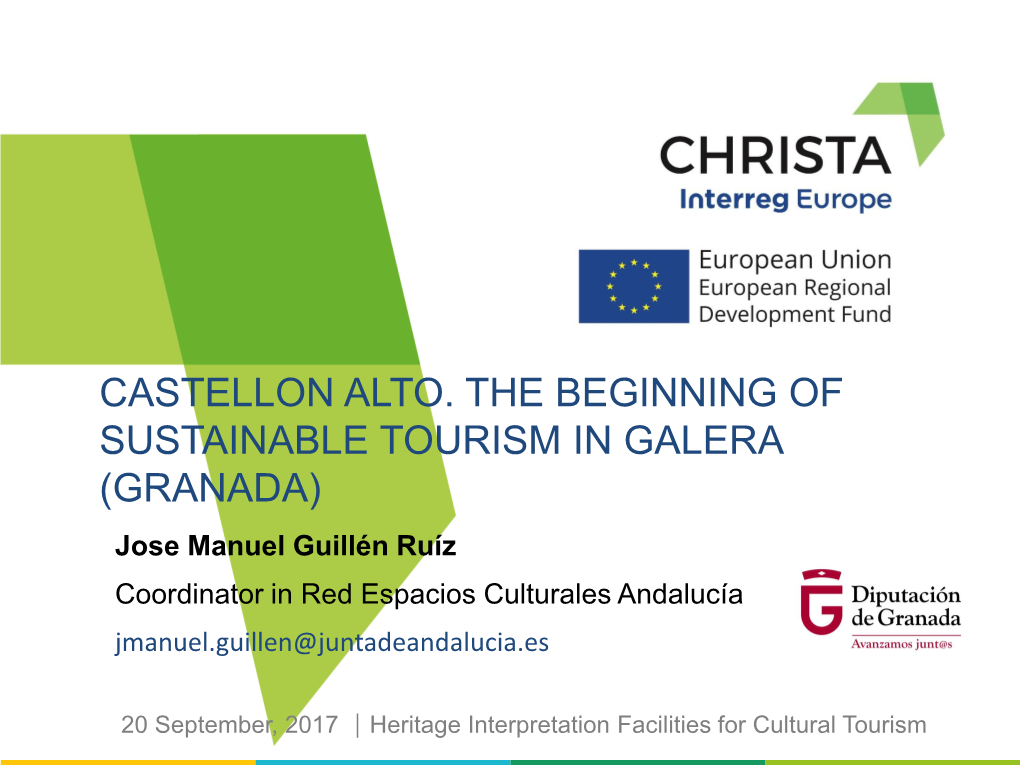 Castellon Alto. the Beginning Of