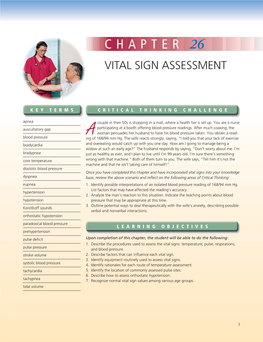 CHAPTER 26 / Vital Sign Assessment 3