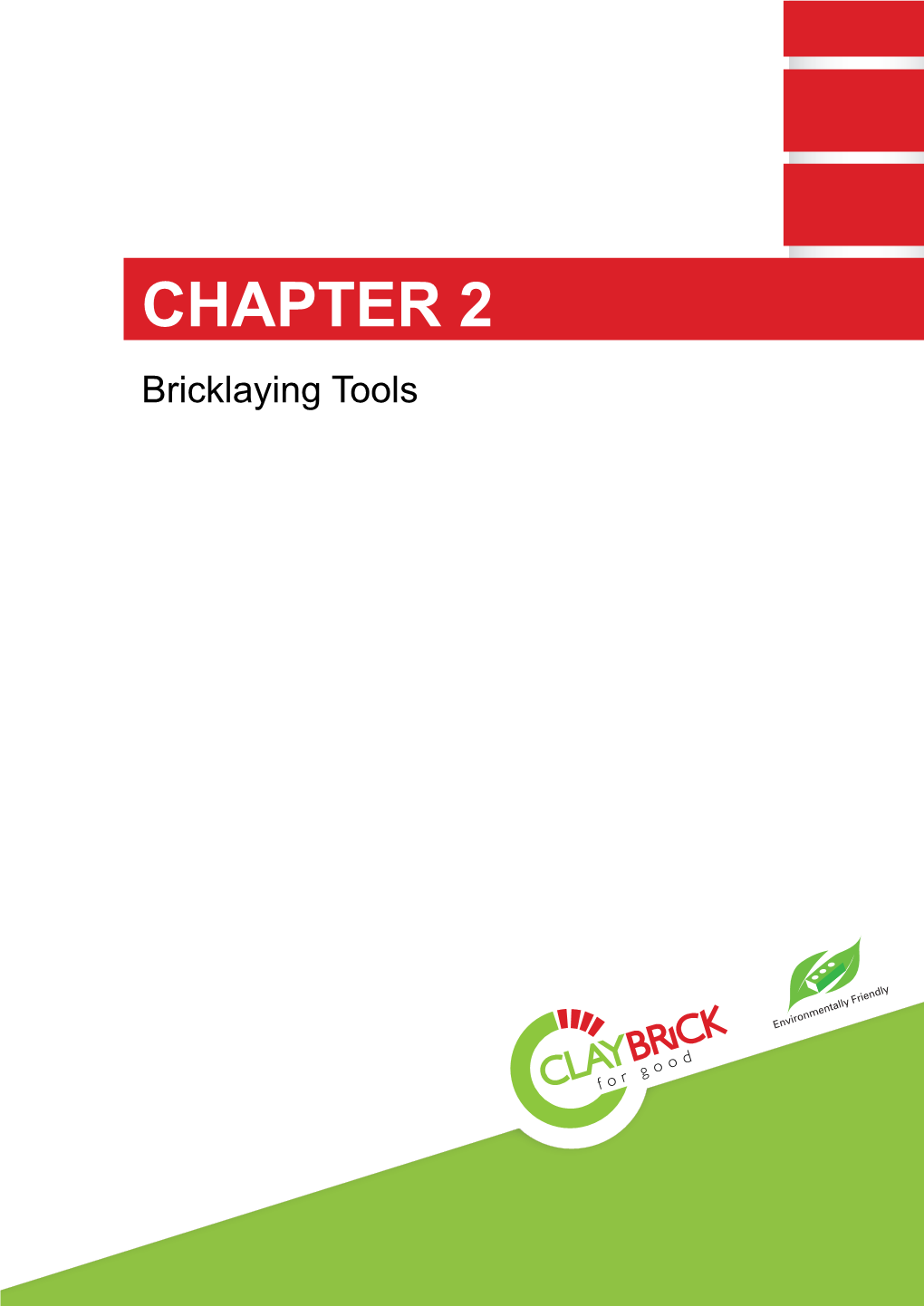 CHAPTER 2 Bricklaying Tools Clay Bricklaying Made Easy