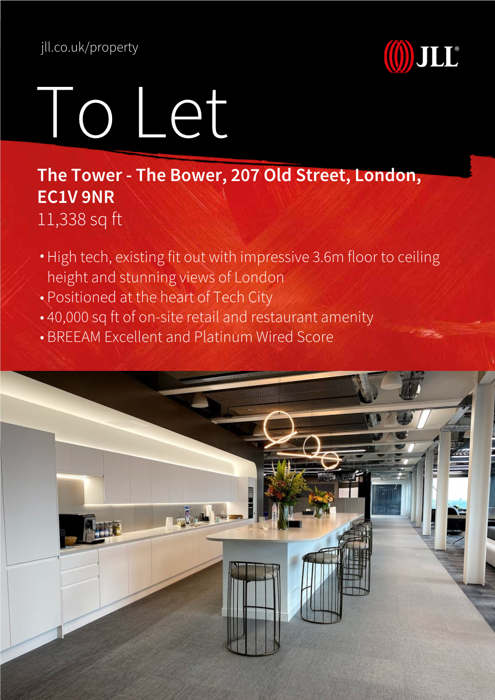 The Bower, 207 Old Street, London, EC1V 9NR 11338 Sq Ft