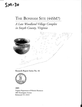 The Bonham Site Analysis Retains the Lan- Guage and Commentary of the 1992 Draft