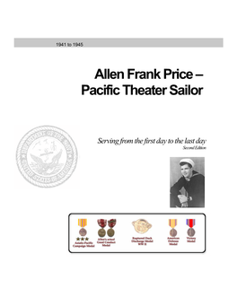 Allen Frank Price – Pacific Theater Sailor