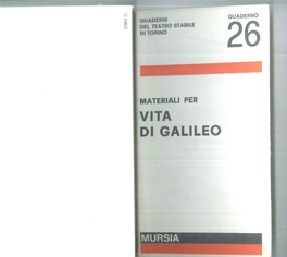 Vita Di Galileo