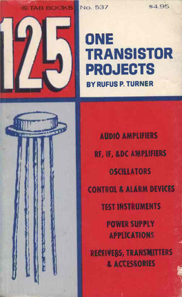 125 Transistor Projects