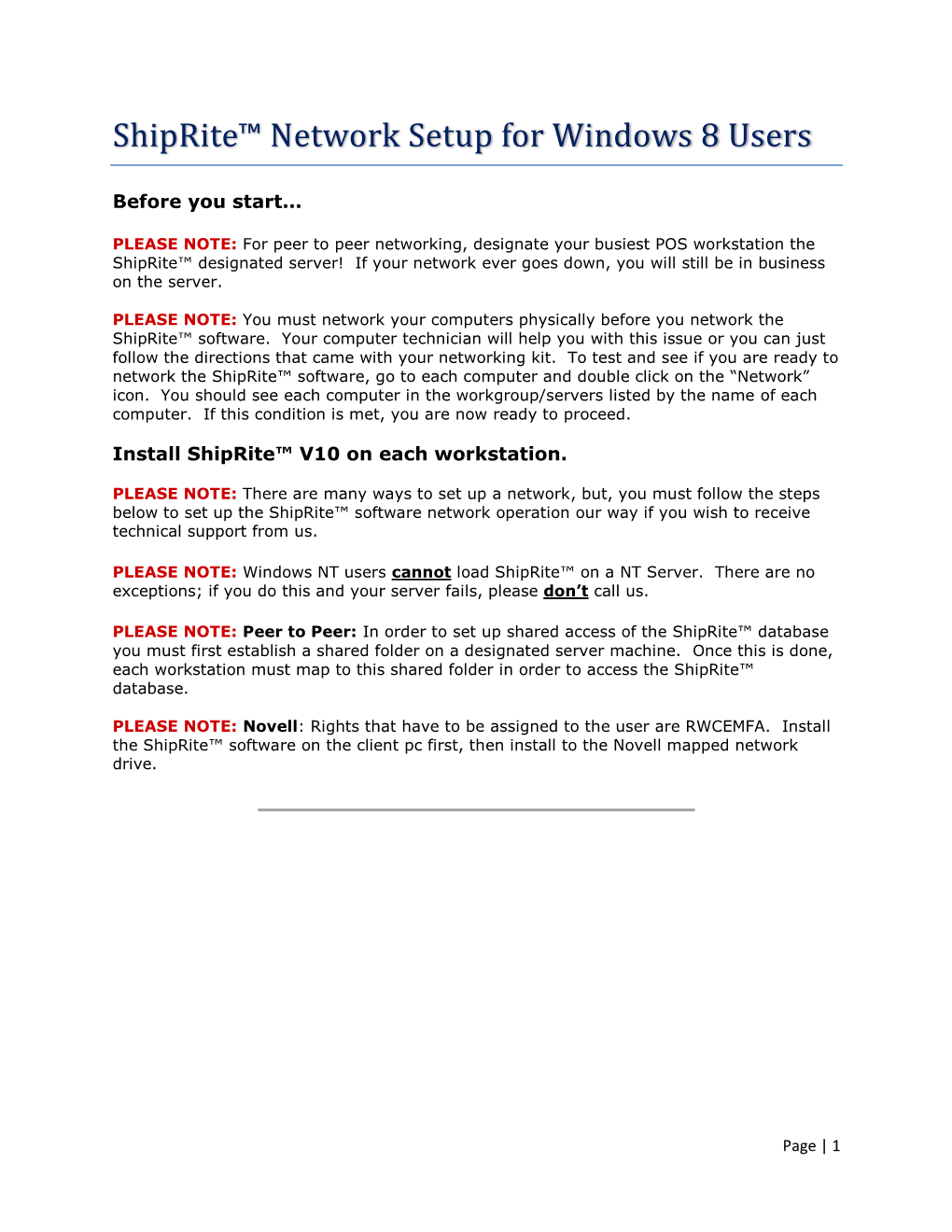 Networking Instructions for Windows 8 and 8.1 –