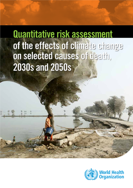 Quantitative Risk Assessment of the Effects of Climate Change on Selected Causes of Death, 2030S and 2050S