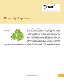 Dipeptidyl Peptidase DPP