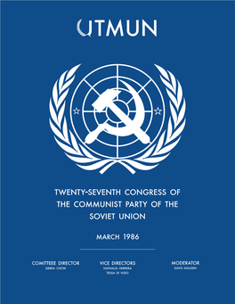 Twenty-Seventh Congress of the Communist Party of the Soviet Union