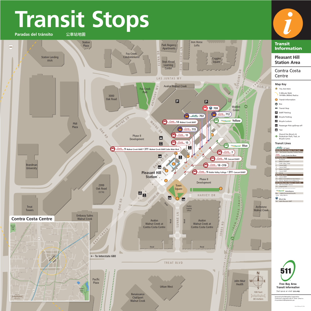 Contra Costa Centre Transit Information Pleasant Hill Station Area Contra Costa Centre