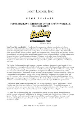 Eastbay Performance Zone at Champs Sports