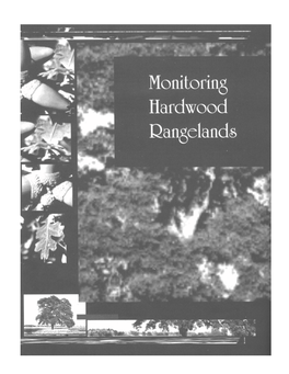 Monitoring California Hardwood Rangeland Resources: an Adaptive Approach1