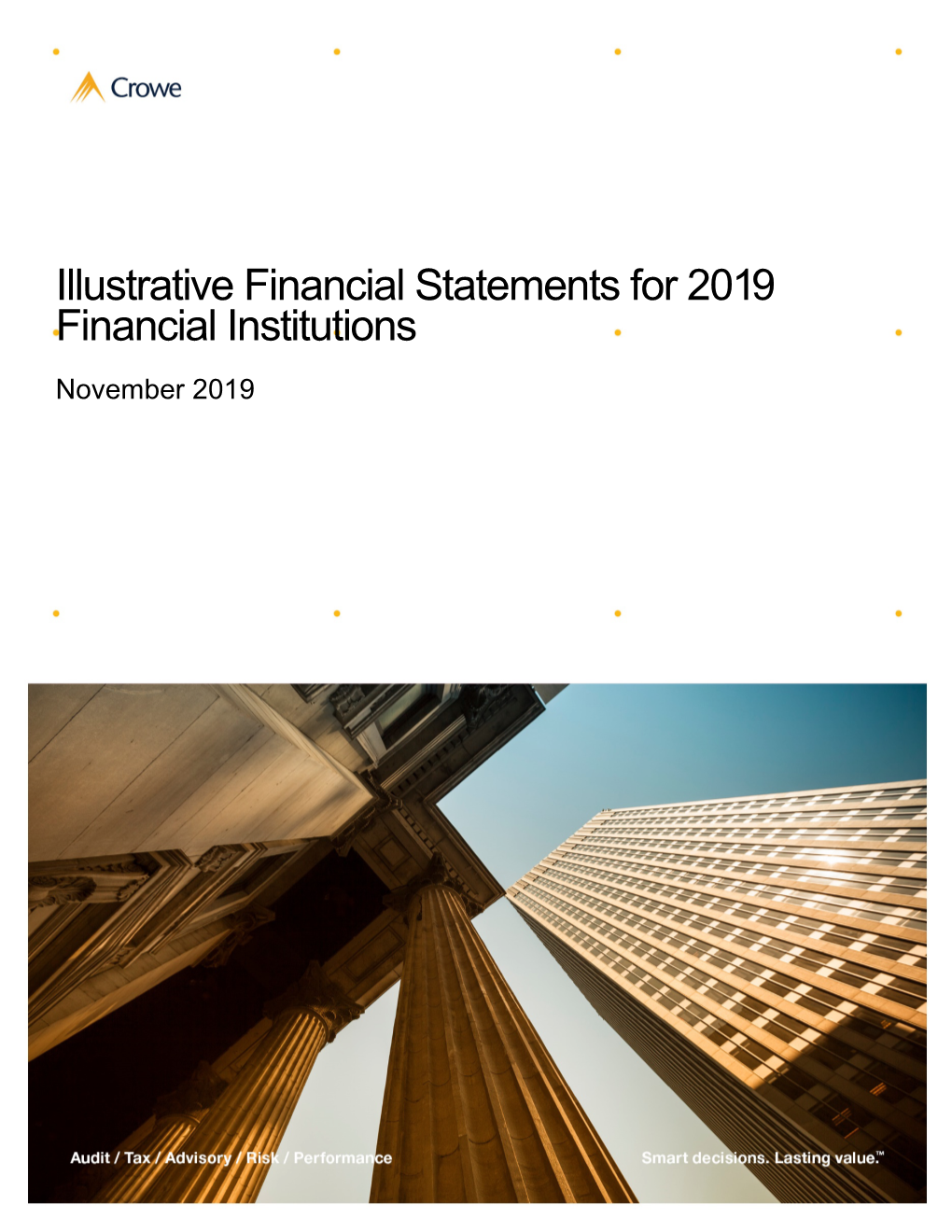 2019 Illustrative Financial Statements for Financial Institutions