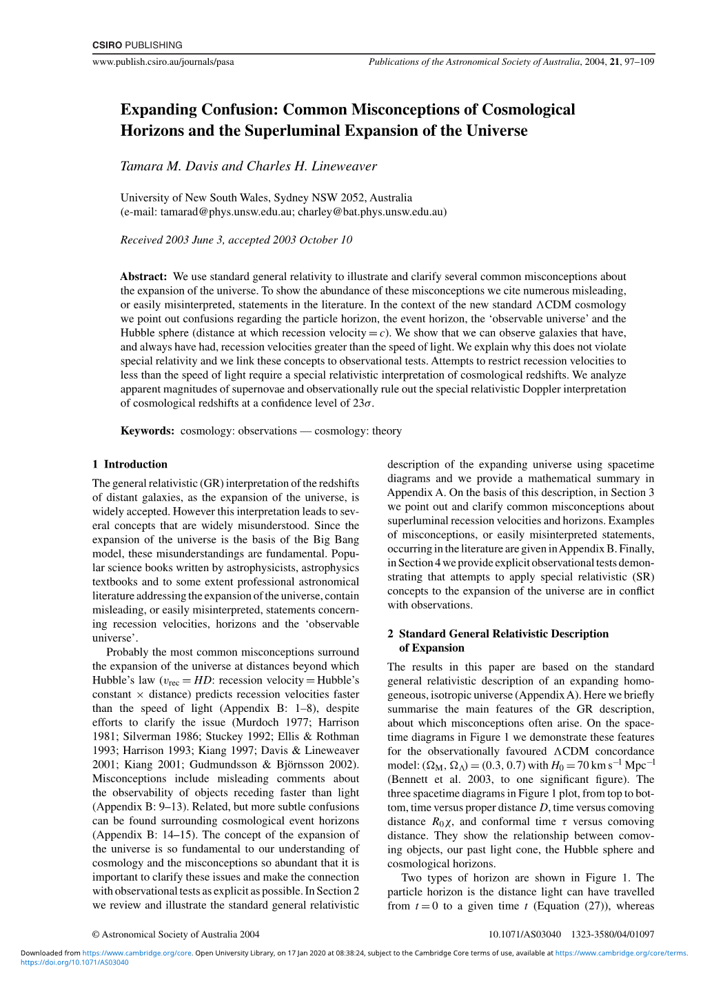 Common Misconceptions of Cosmological Horizons and the Superluminal Expansion of the Universe