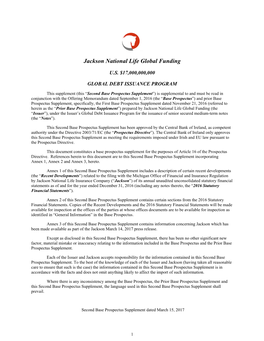 Jackson National Life Global Funding