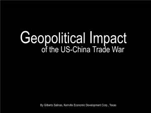Of the US-China Trade War