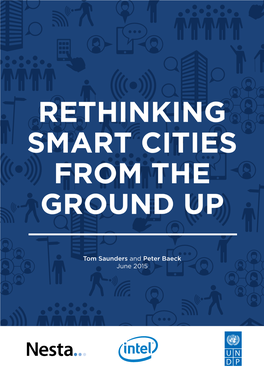 Rethinking Smart Cities from the Ground Up