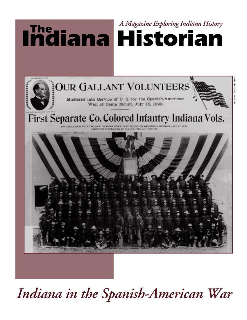 Indiana in the Spanish-American War This Year Marks the Centen- Teer