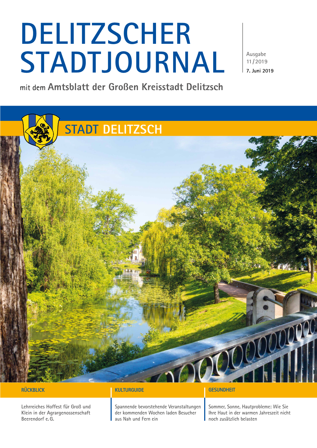 Delitzscher Stadtjournal 11 / 2019 | 2