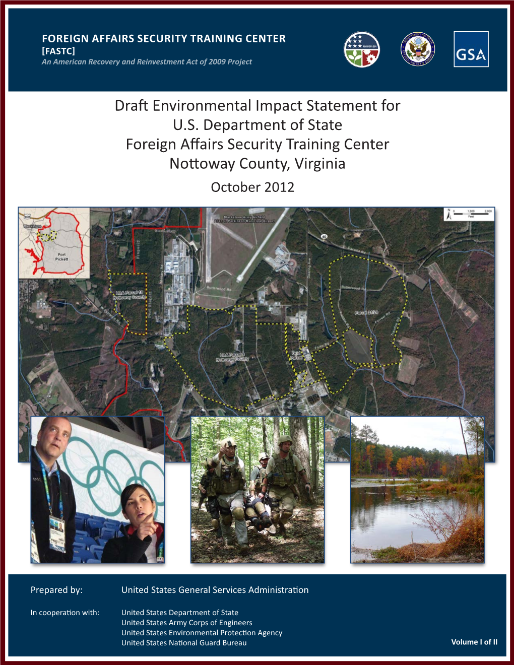 Draft Environmental Impact Statement for FASTC Nottoway County, Virginia