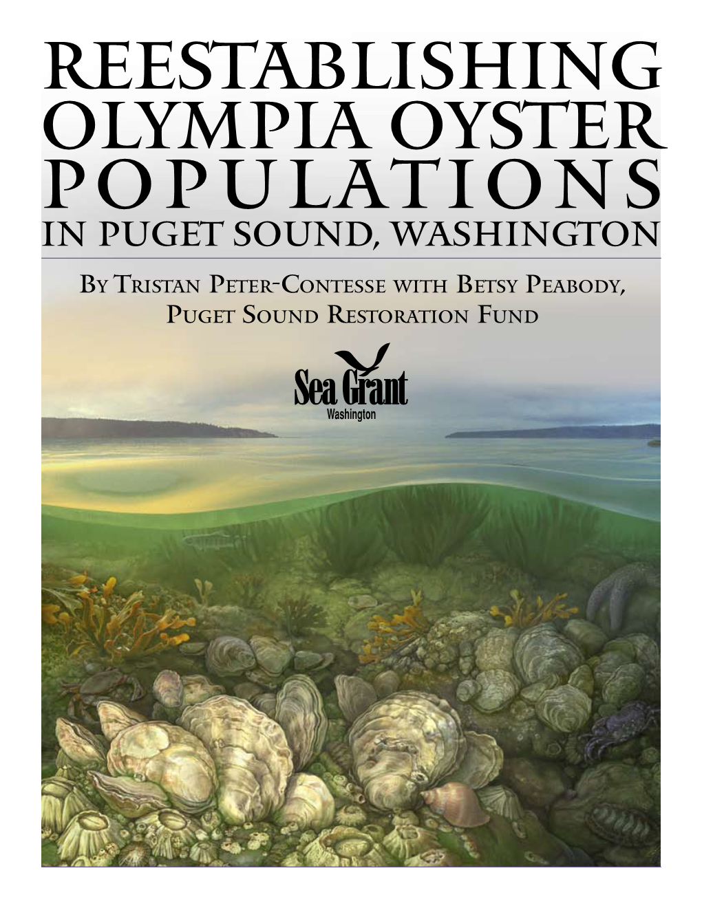 Reestablishing Olympia Oyster Populations in Puget Sound, Washington