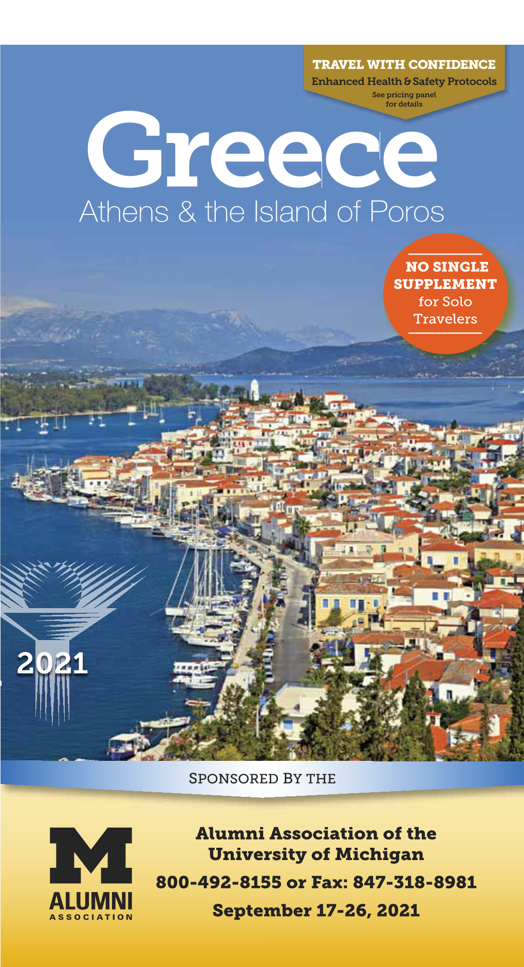 Athens & the Island of Poros 2021