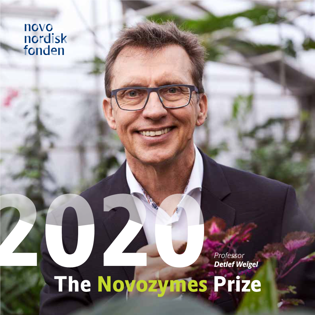 The Novozymes Prize the NOVOZYMES PRIZE 2020