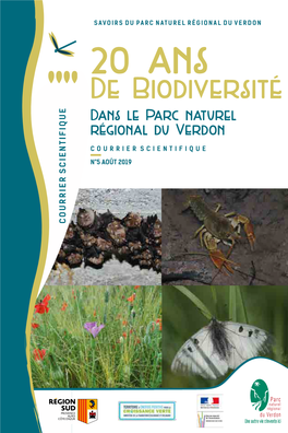 20 Ans De Biodiversité Dans Le Parc Naturel Régional Du Verdon