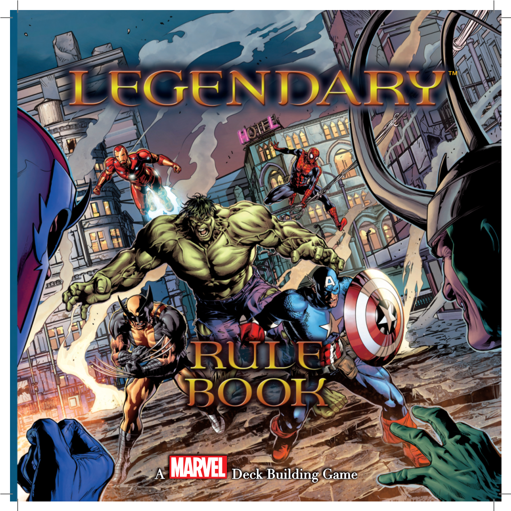 Legendary: a Marvel Deck Building Game