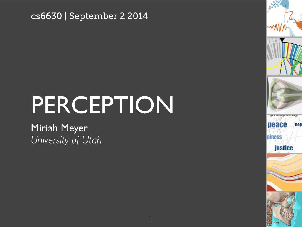 Miriah Meyer University of Utah