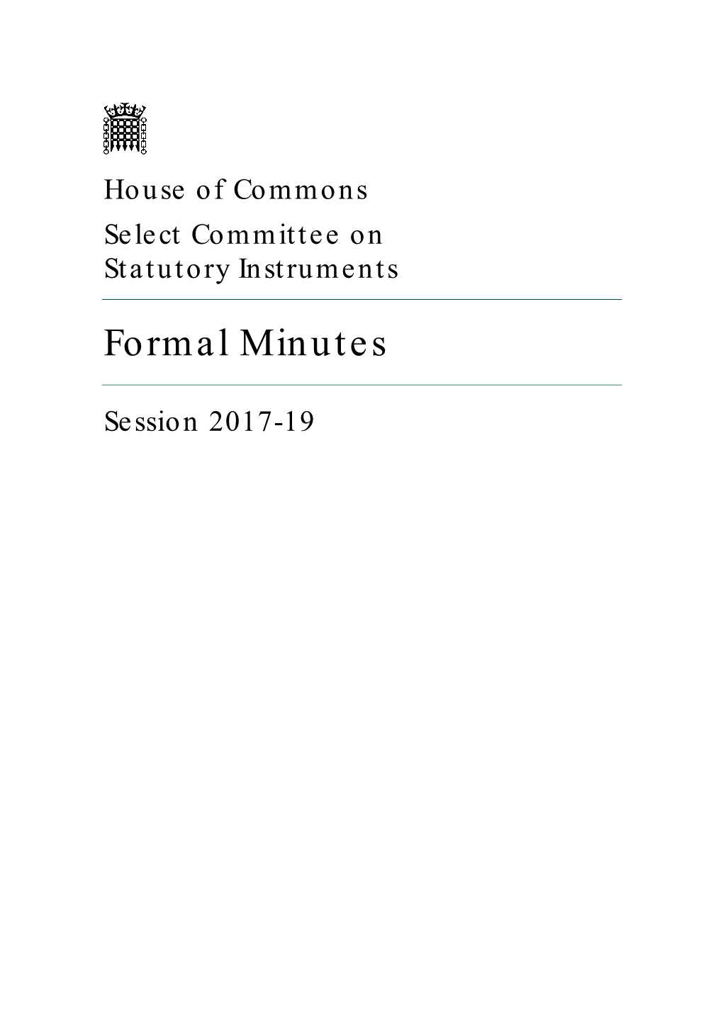 SCSI Formal Minutes Session 2017-19