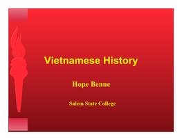 Vietnamese History