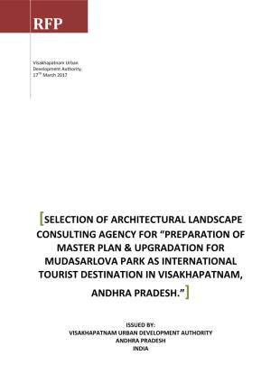 Preparation of Master Plan & Upgradation for Mudasarlova Park