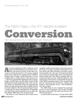 The N&W Class J No. 611 Electric-To