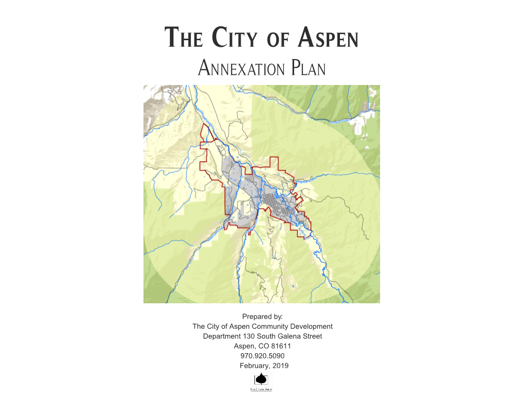 Annexation Plan 2019