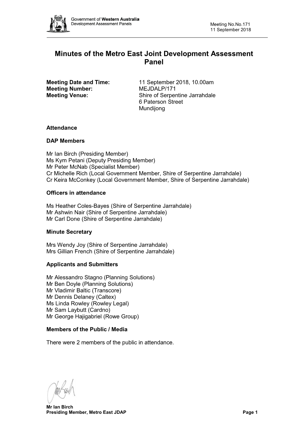 Meeting Minutes Template