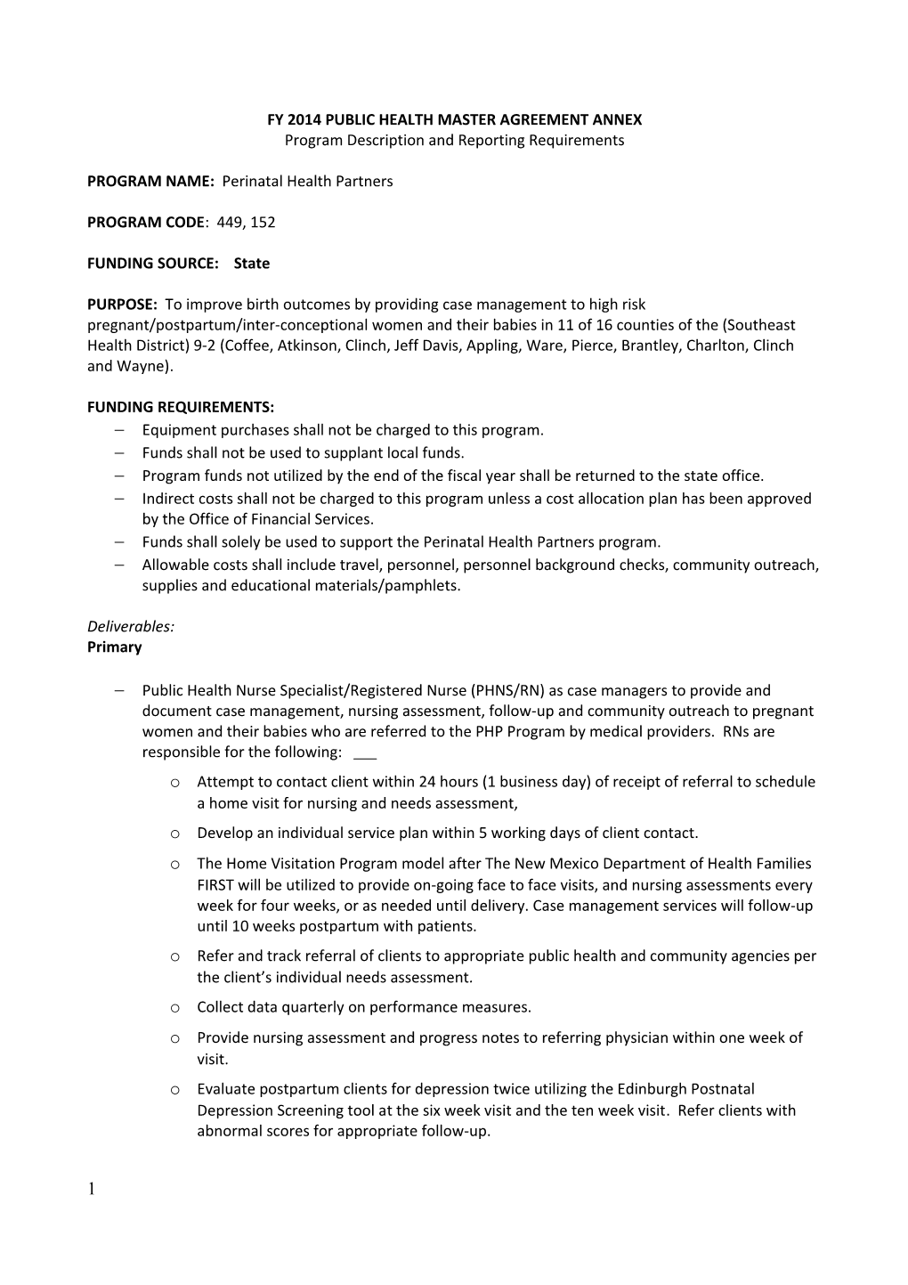 Fy 2014 Public Health Master Agreement Annex s2