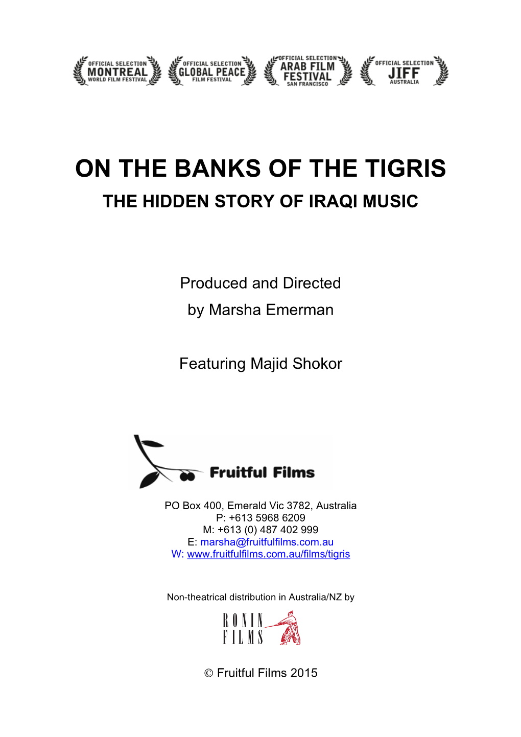 Tigris Press Kit Final