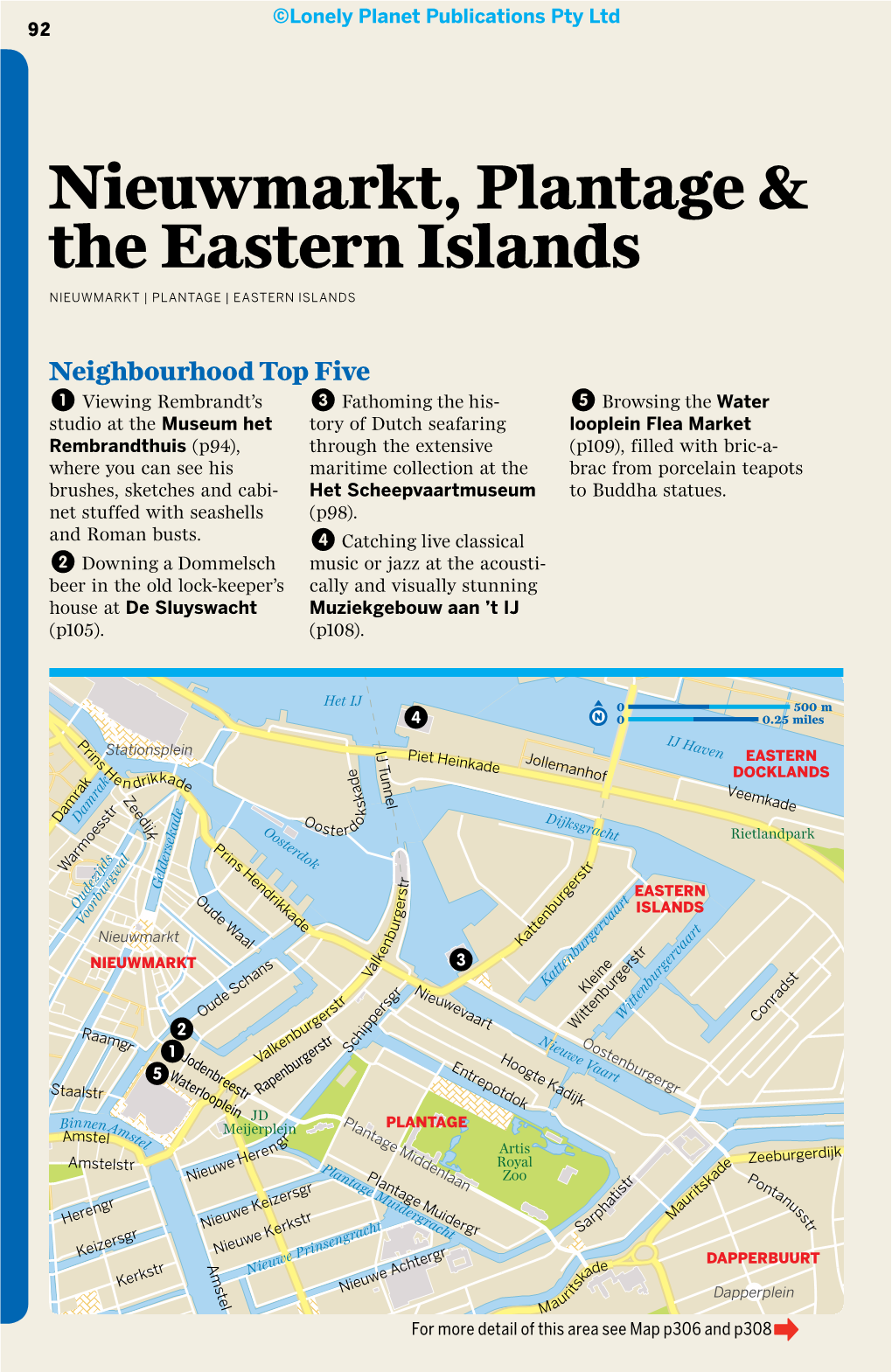 Nieuwmarkt, Plantage & the Eastern Islands