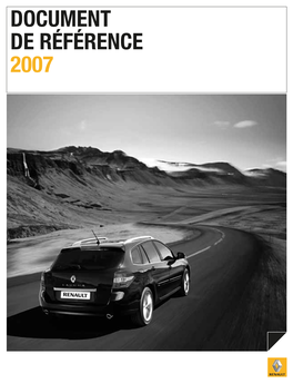 Document De Référence 2007 Renault