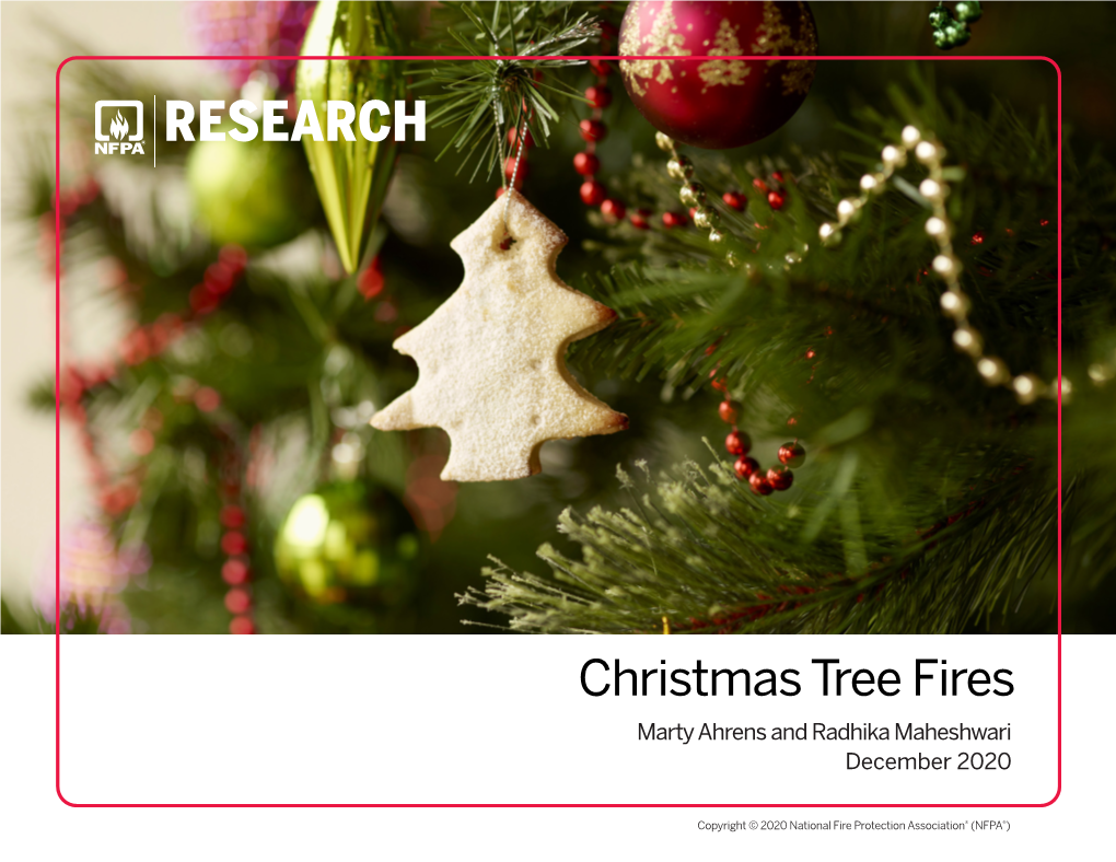 Christmas Tree Fires Report